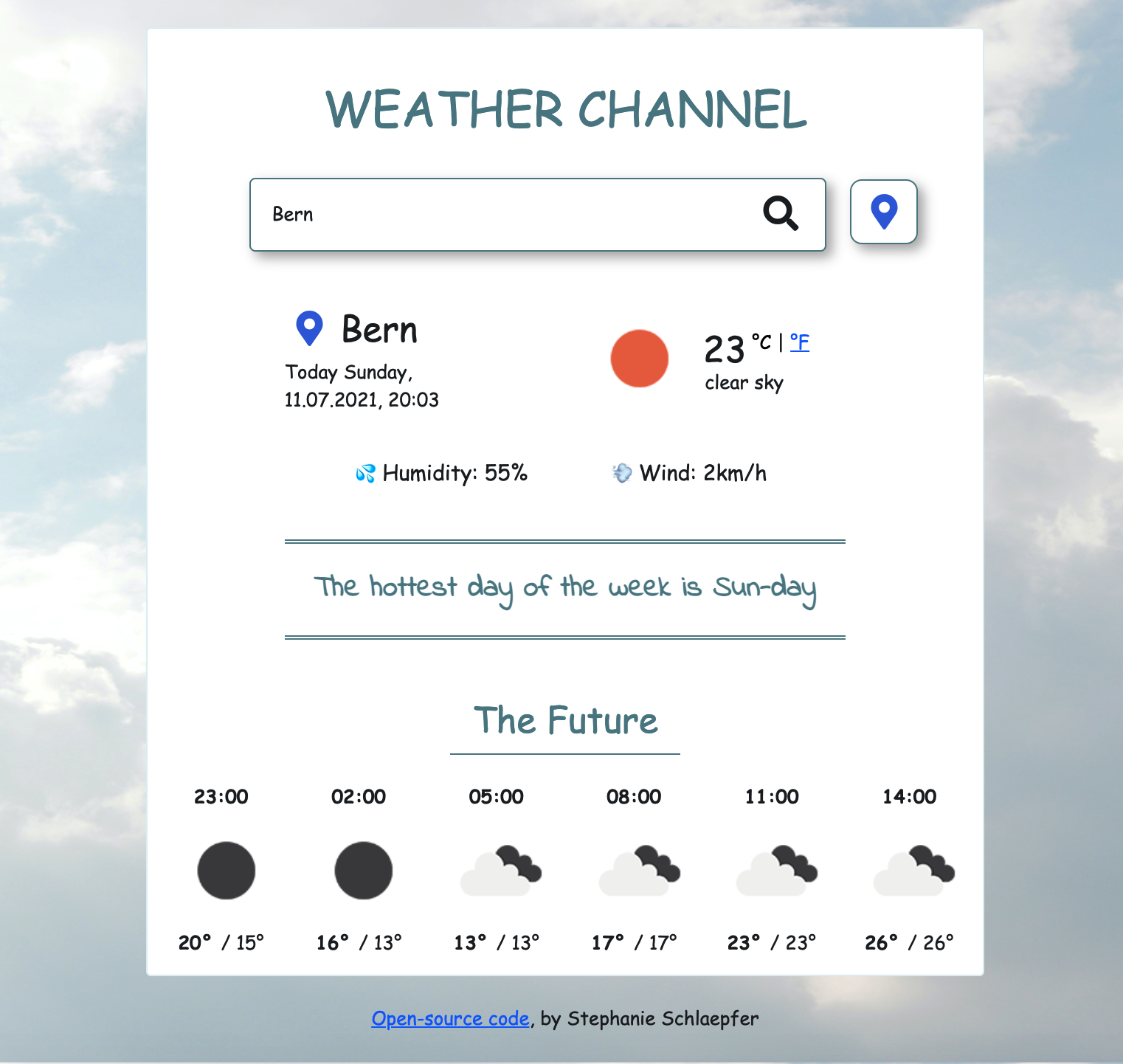 Weather App Screenshot